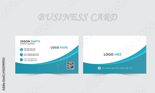Business Card Design, Modern Business Card Template Design,double sided business card template ,Portrait and landscape orientation, Minimalist Visiting Crad Corporate designe for company advertisinC