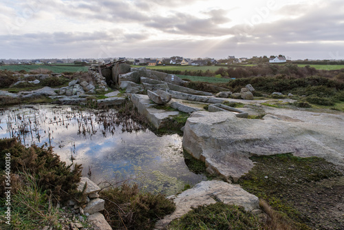 Carrière de pierre de Bretagne