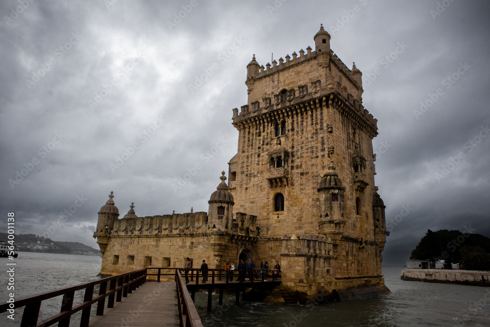 The Belem Tower is one of the most visited tourist attractions in Lisbon