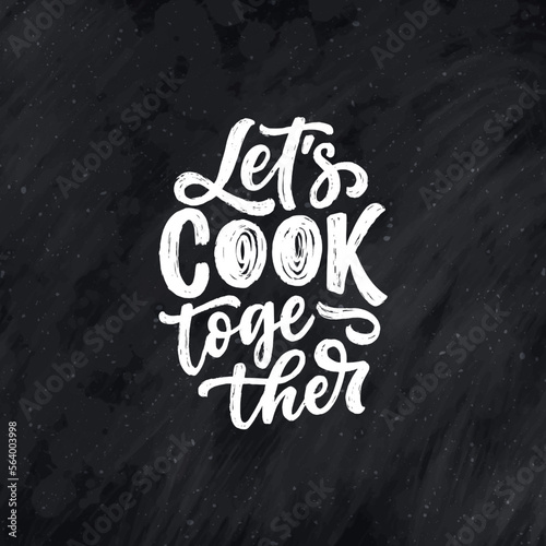 Handwritten lettering quote...