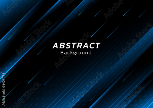 Abstract background modern technology with line gradient movement