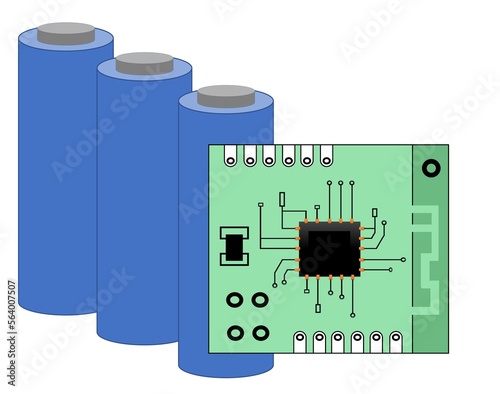 Active Balancing & BMS - Battery management system  photo