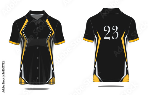 Template Tshirt polo uniform 
