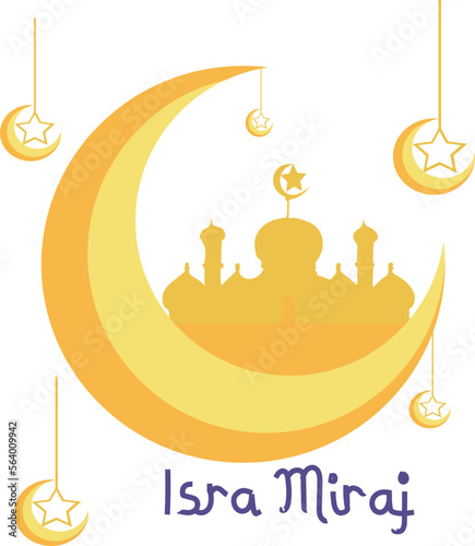 isra miraj Vector