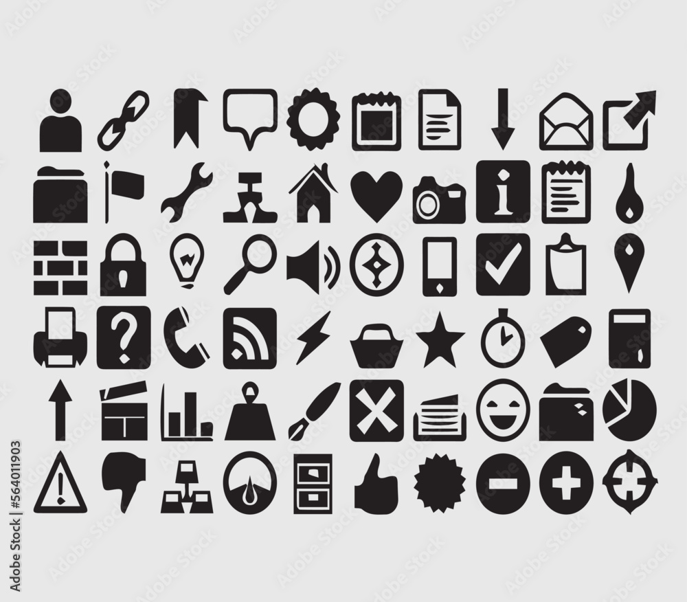 set of icons for web design set of icons for web design