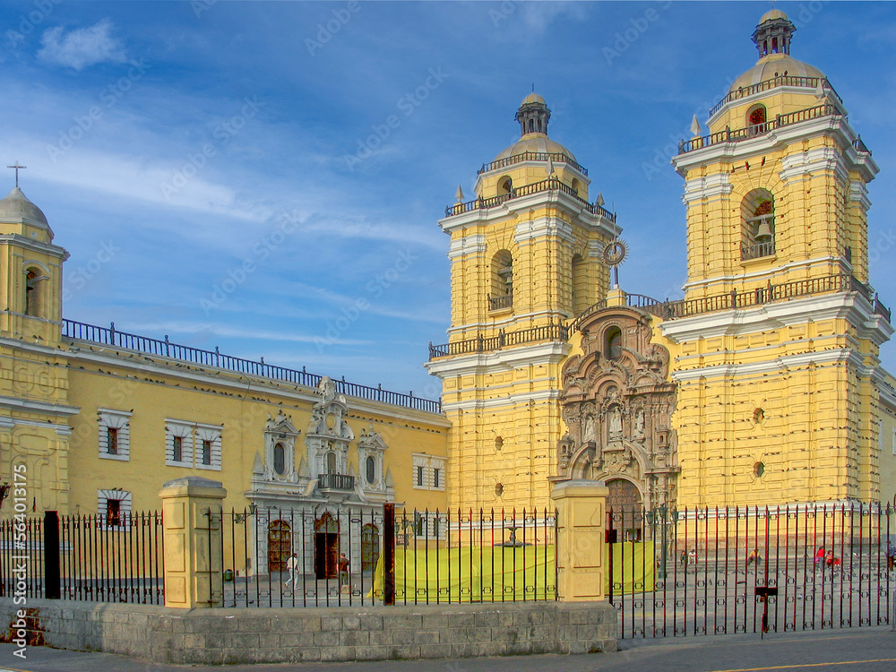 San Francisco, Basilica  the 16th Century Convent, in Lima, Peru