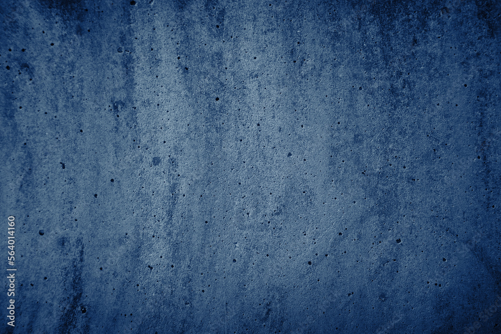 Blue textured concrete