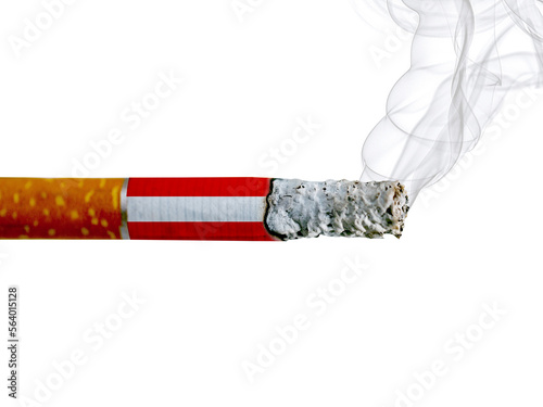 Austria country smoking addiction creative design. Tobacco Industry concept. A healthy lifestyle is becoming more popular.