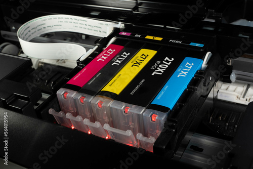 Konstfotografi Printer ink cartridges