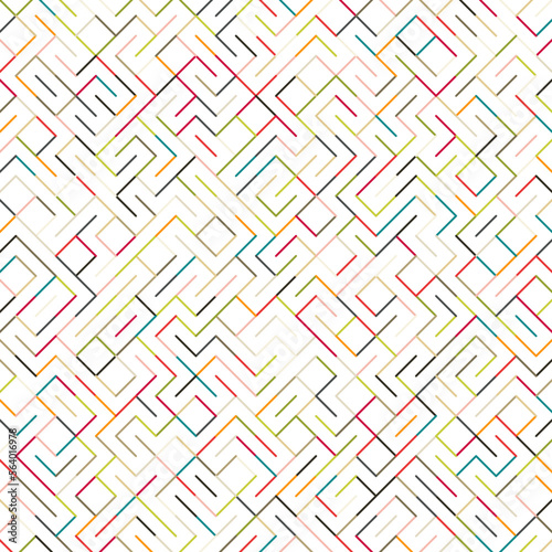 Color rotated lines background abstract illustration