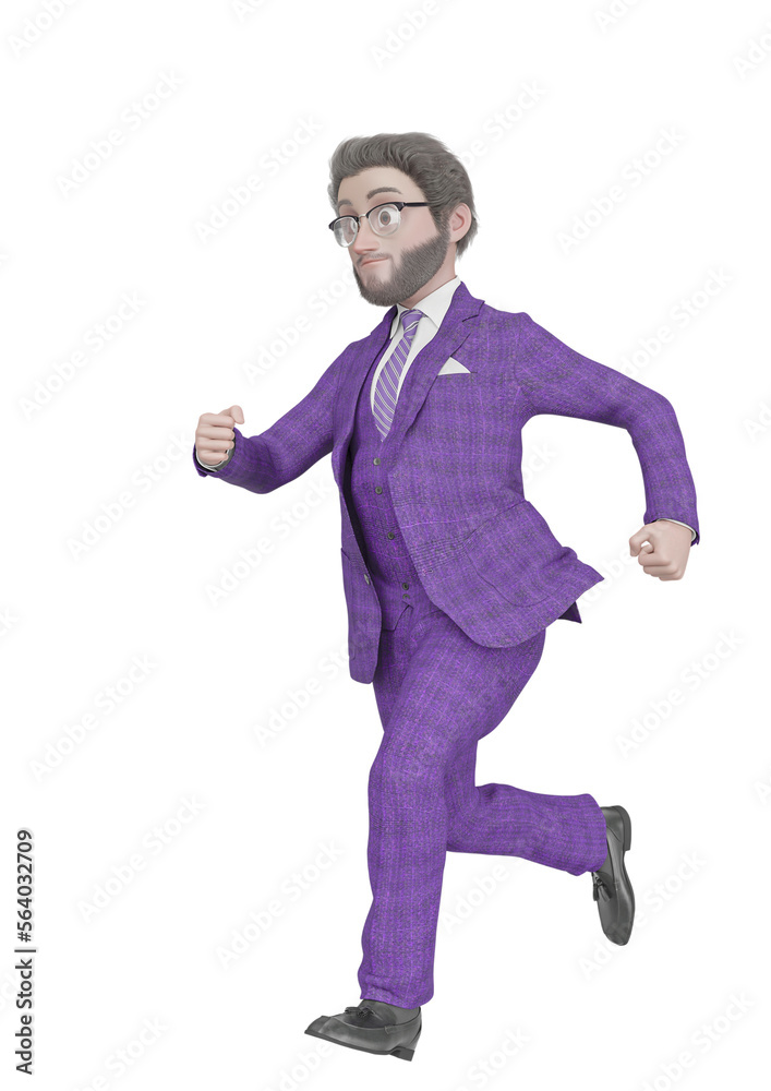 professor cartoon running professor cartoon running