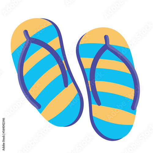 sandals with water