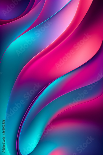 Toned pink purple blue teal shiny surface background illustration