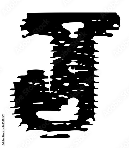 TV Static Outlined Rounded Glitch 