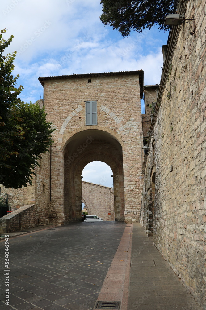 Porta in Assisi, Umbria Italy