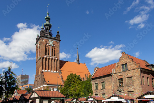 St Catherine's Church (the oldest church in Gdansk, built 1545)