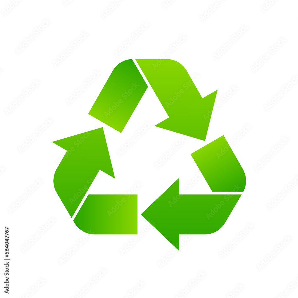 Recycling icon. Waste Recycling symbol. Reuse concept. Vector illustration. Recycling icon. Waste Recycling symbol. Reuse concept. Vector illustration.