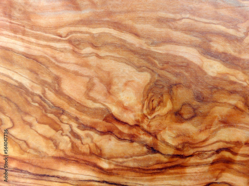 Unusual and very beautiful texture of olive wood with iridescent effect