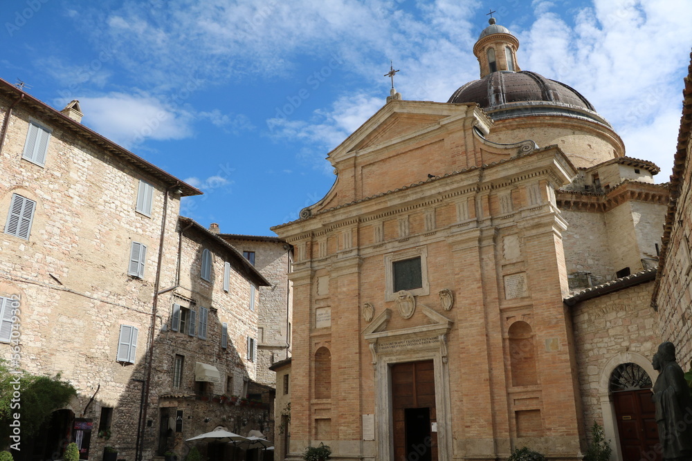 Chiesa nuova in Assisi, Umbria Italy