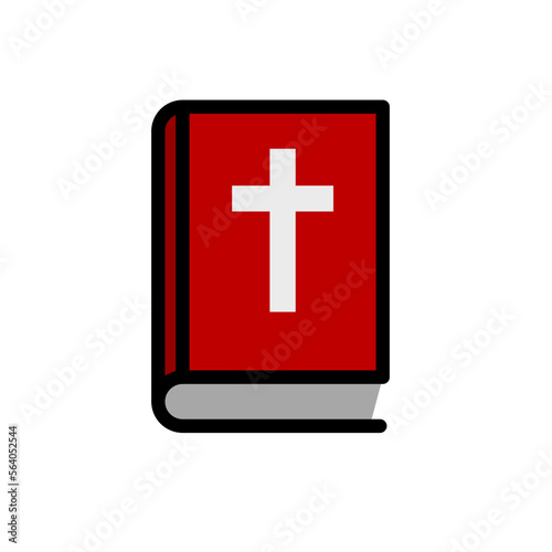 holy bible - vector icon