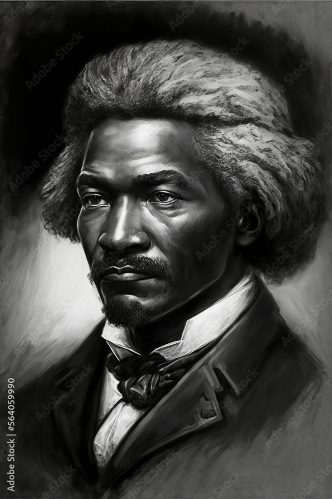 Fredrick Douglas - Charcoal Sketch Fredrick Douglas - Charcoal Sketch