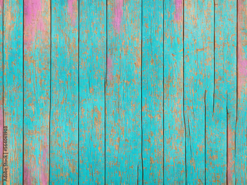 Distressed Wood Desk or Table Backdrop Texture - Generative AI Image