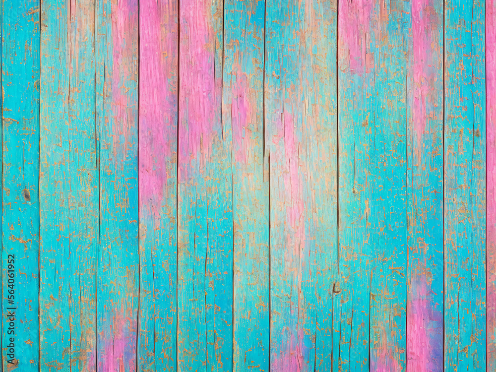 Distressed Wood Desk or Table Backdrop Texture - Generative AI Image