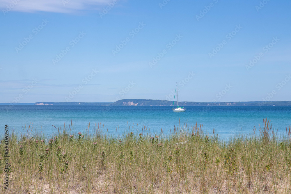 boat in the bay