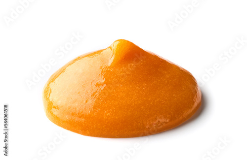 drop of vegetable puree