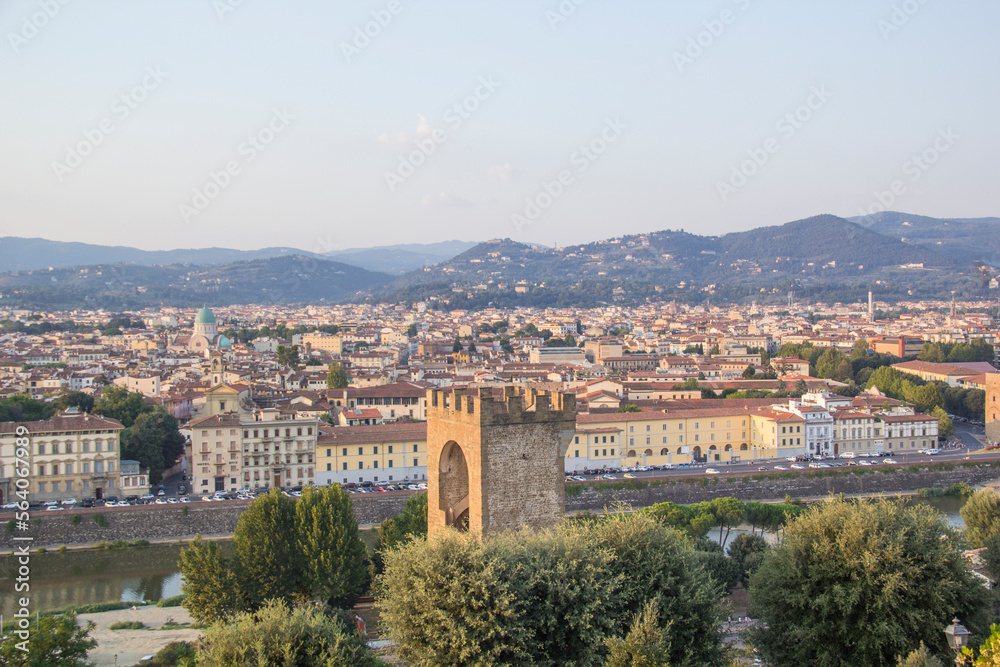 Beautiful view of Florence, Italy