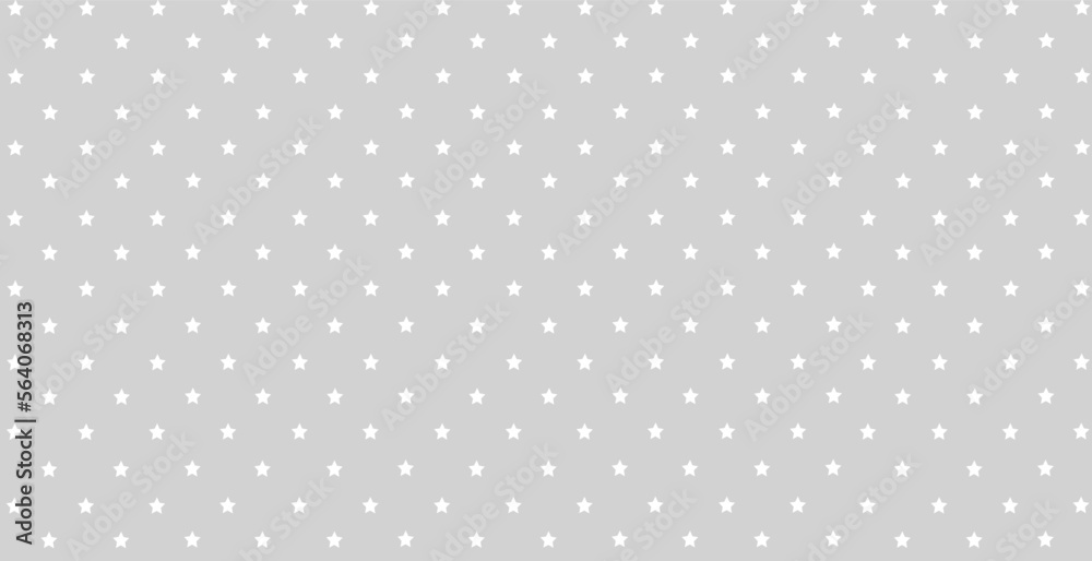 Grey simple background with stars vector illustration.
