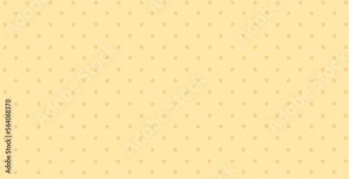 Yellow background with stars vector illustration.