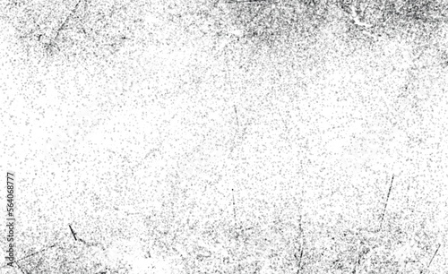 Dark Messy Dust Overlay Distress Background. Easy To Create Abstract Dotted, Scratched, Vintage Effect With Noise And Grain 