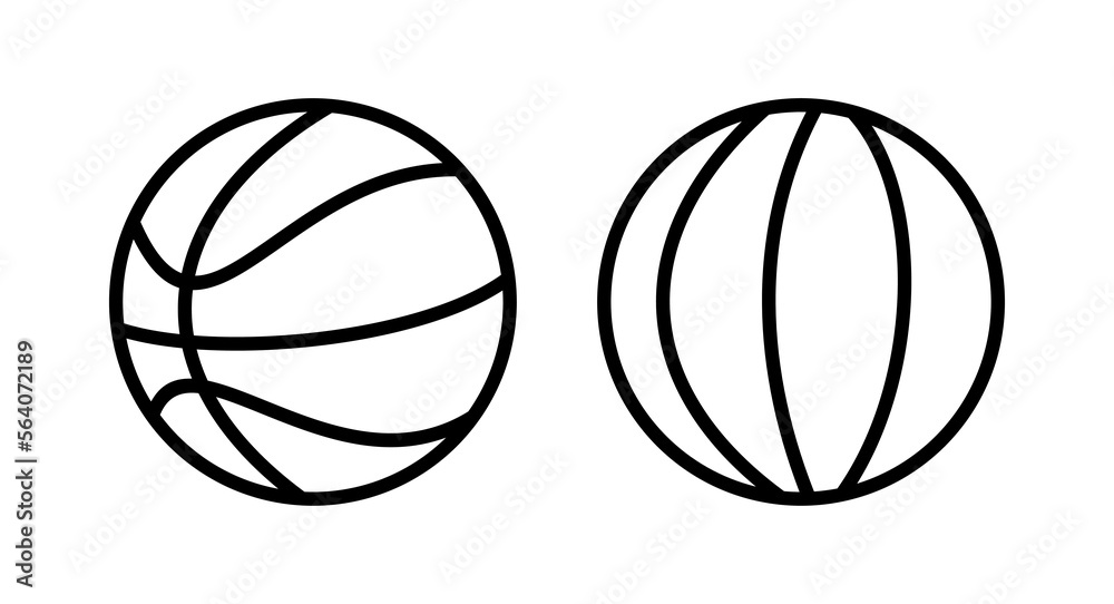 Basketball icon vector illustration. Basketball ball sign and symbol Basketball icon vector illustration. Basketball ball sign and symbol
