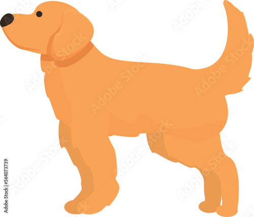 Baby dog icon cartoon vector. Puppy face. Canine pet