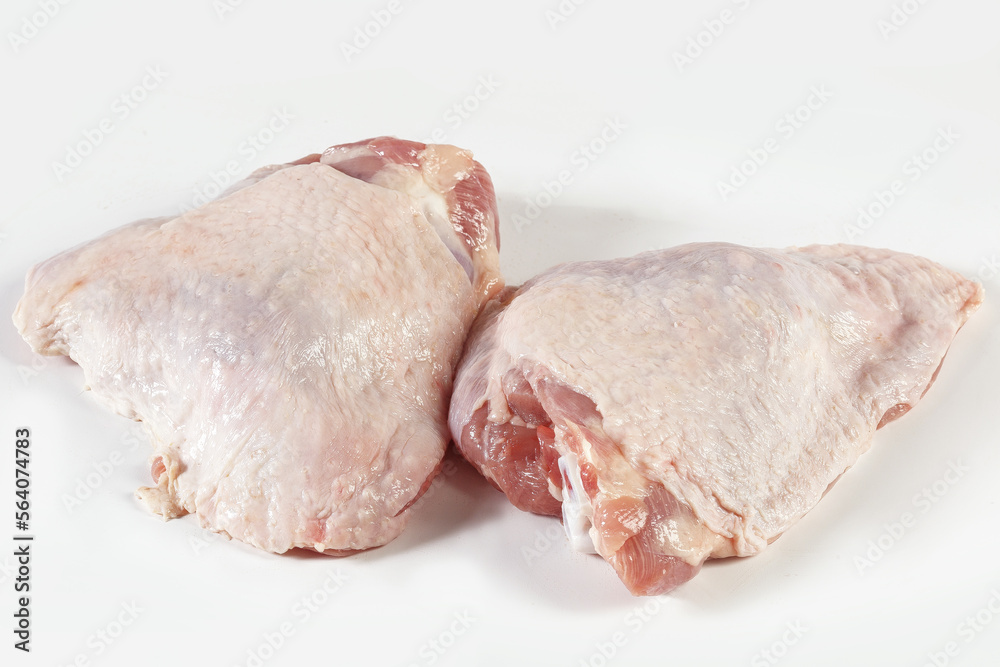 fresh turkey or poultry meat isolated on white background fresh turkey or poultry meat isolated on white background