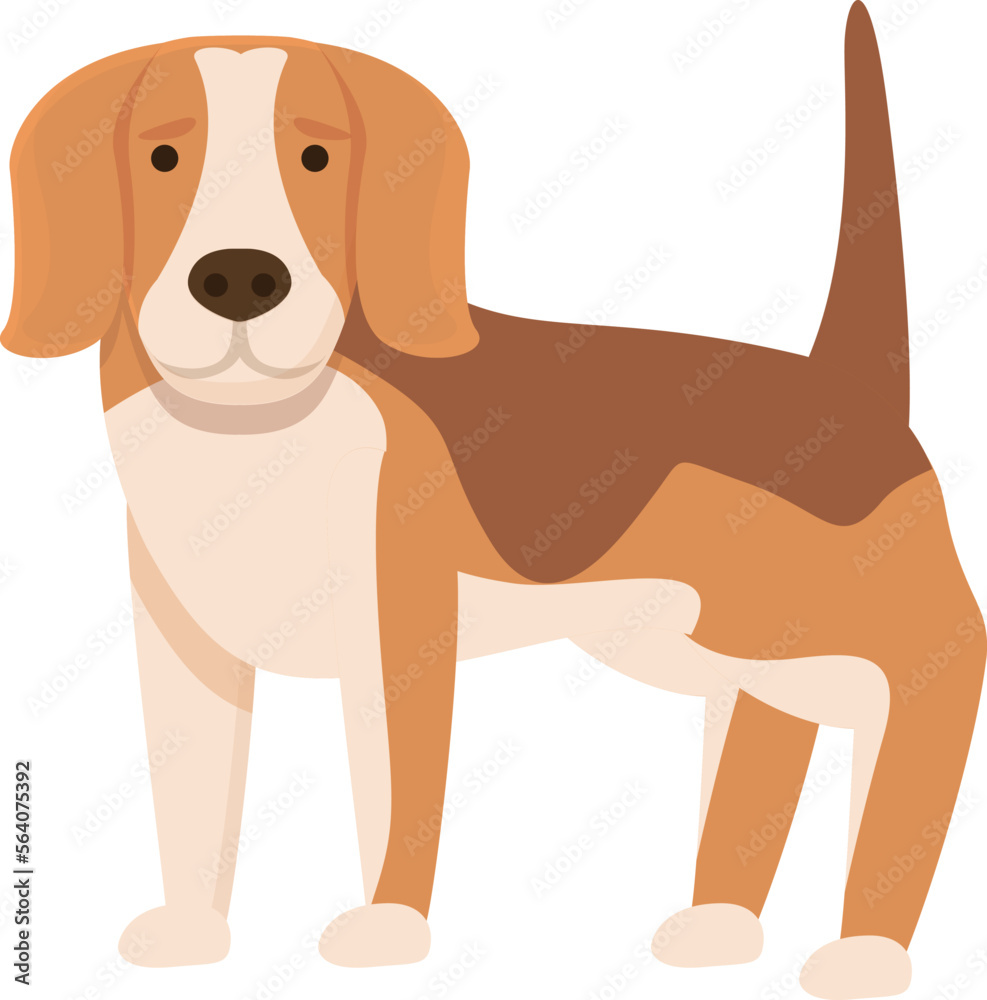 Puppy pose icon cartoon vector. Dog animal. Cute canine dog Puppy pose icon cartoon vector. Dog animal. Cute canine dog