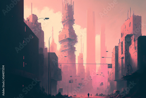 Apocalyptic City  Apocalypse  Generative AI 