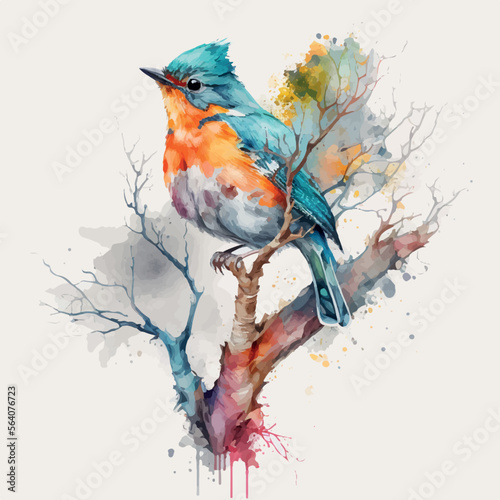 illustration of a bird