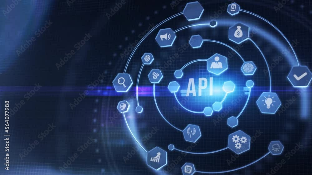Internet, business, Technology and network concept. Application Programming Interface. Software development tool. 3d illustration. Internet, business, Technology and network concept. Application Programming Interface. Software development tool. 3d illustration.
