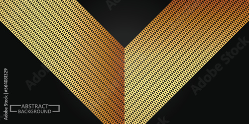 abstract background of squares with gradient gold and black colors 