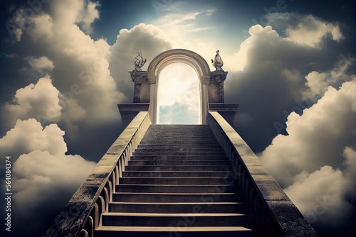 Fototapet stairway to heaven