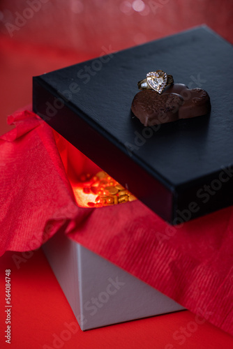 Chocolates and a ring © wollertz