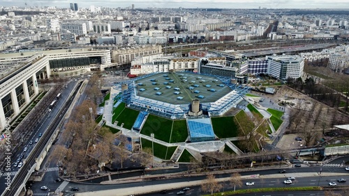 Photography Drone photo Accor Arena Paris France europe