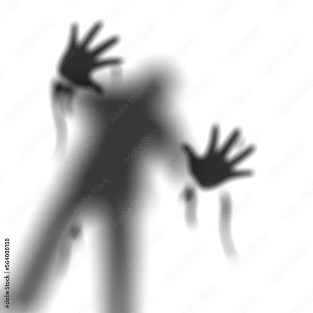 scary ghost silhouette scary ghost silhouette
