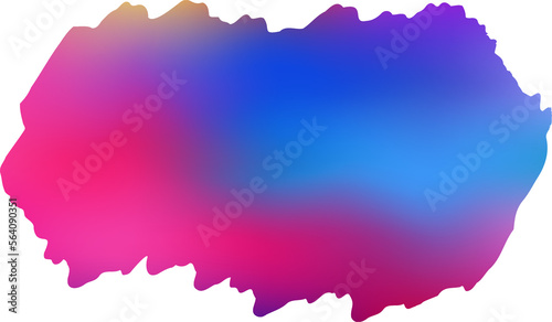 Brush background with gradient colorful