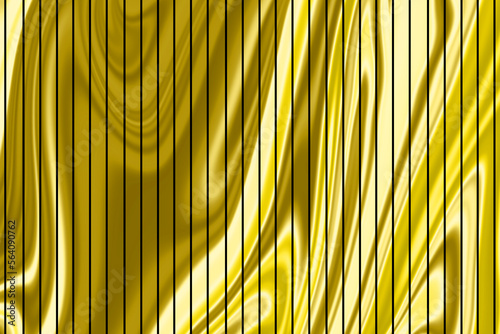 abstract yellow or gold background with black  lines pattern.