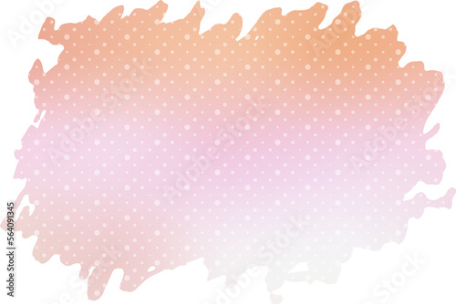 Brush Stroke Dot Pattern Gradient Color  © artnoy