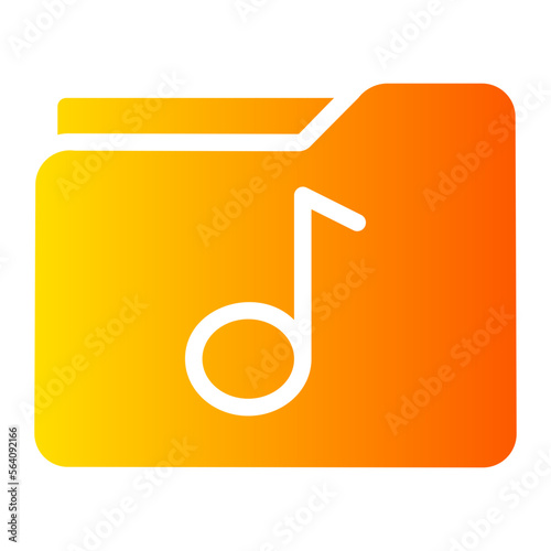 folder gradient icon