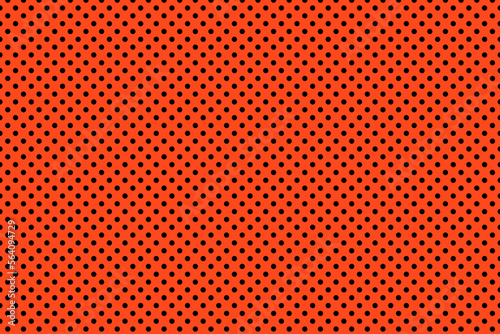 Modern black dots abstract orange lady web banner background creative design.  Website wallpaper template for creators in graphic colors. Similar pattern for your idea  celebration happy young complex